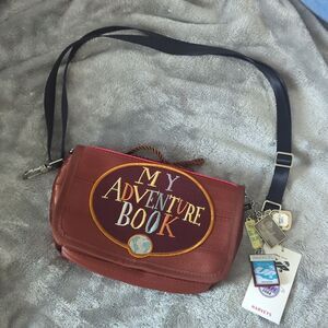 Harveys Seatbelt DISNEY UP My Adventure Book Foldover Crossbody
